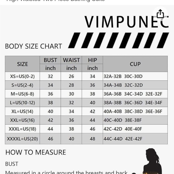 2/$30 New floral ruffle padded swim top in blue and white size Large - Picture 15 of 16